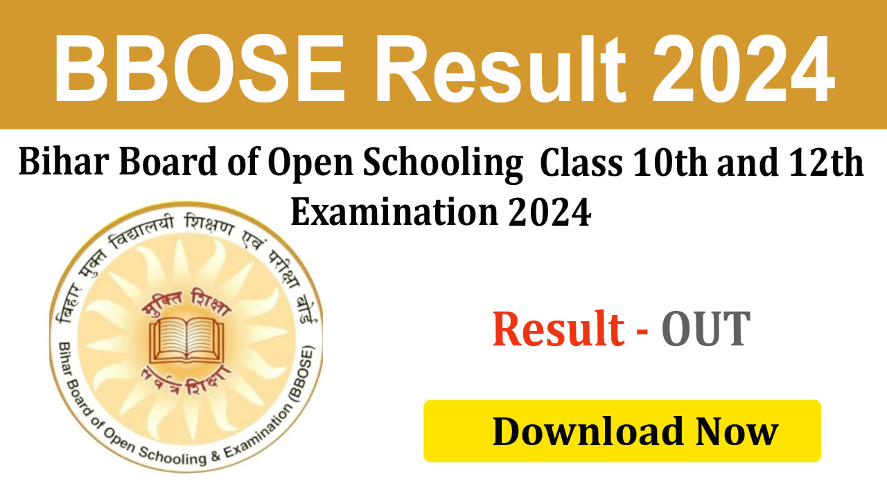 BBOSE Class 10th & 12th Exam 2023 Result