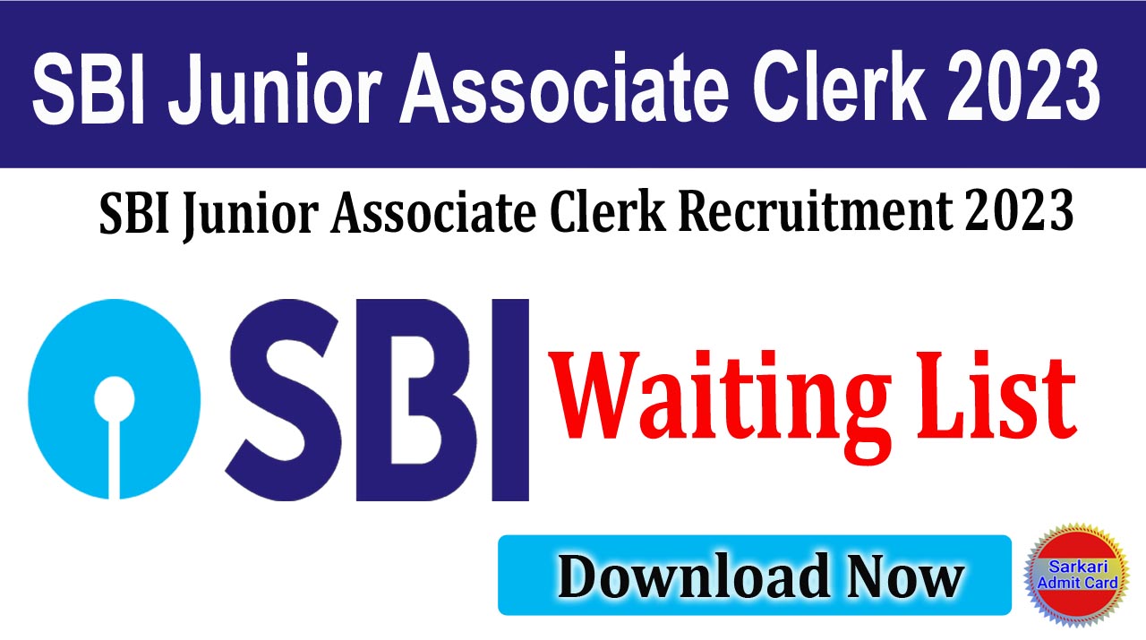 SBI Junior Associate Clerk 2023