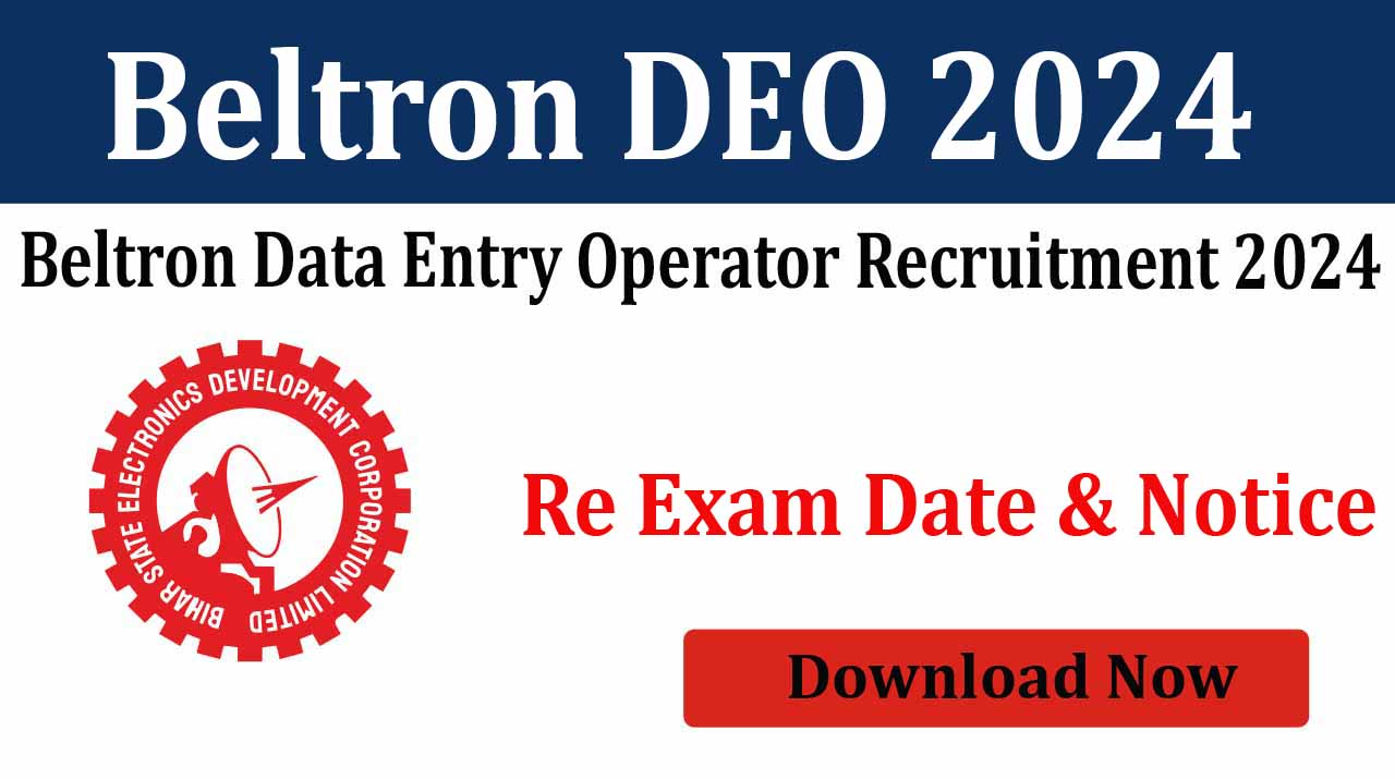 Beltron Data Entry Operator 2024 Online Form