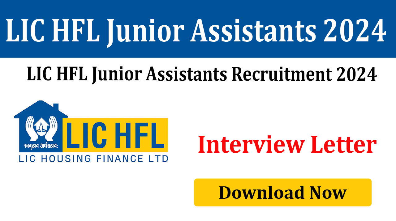 LIC HFL Junior Assistants 2024 Admit Card