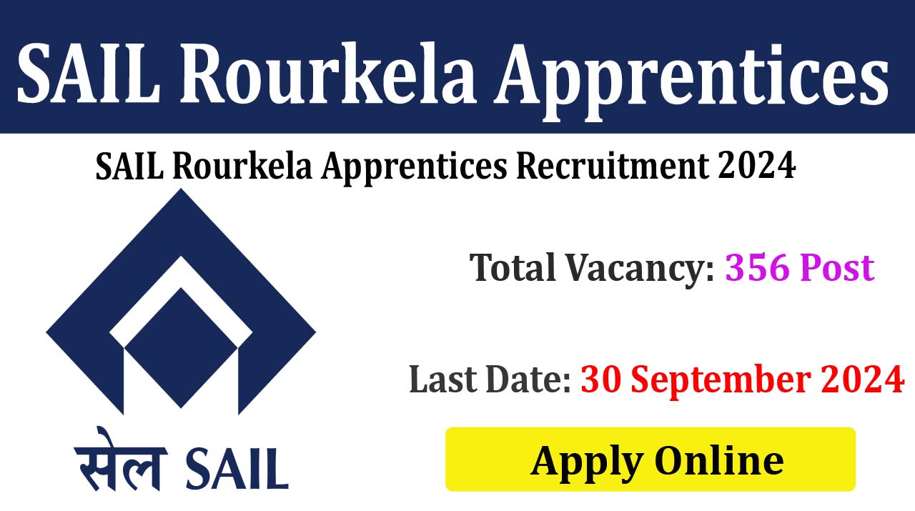 SAIL Rourkela Apprentices 2024 Online Form