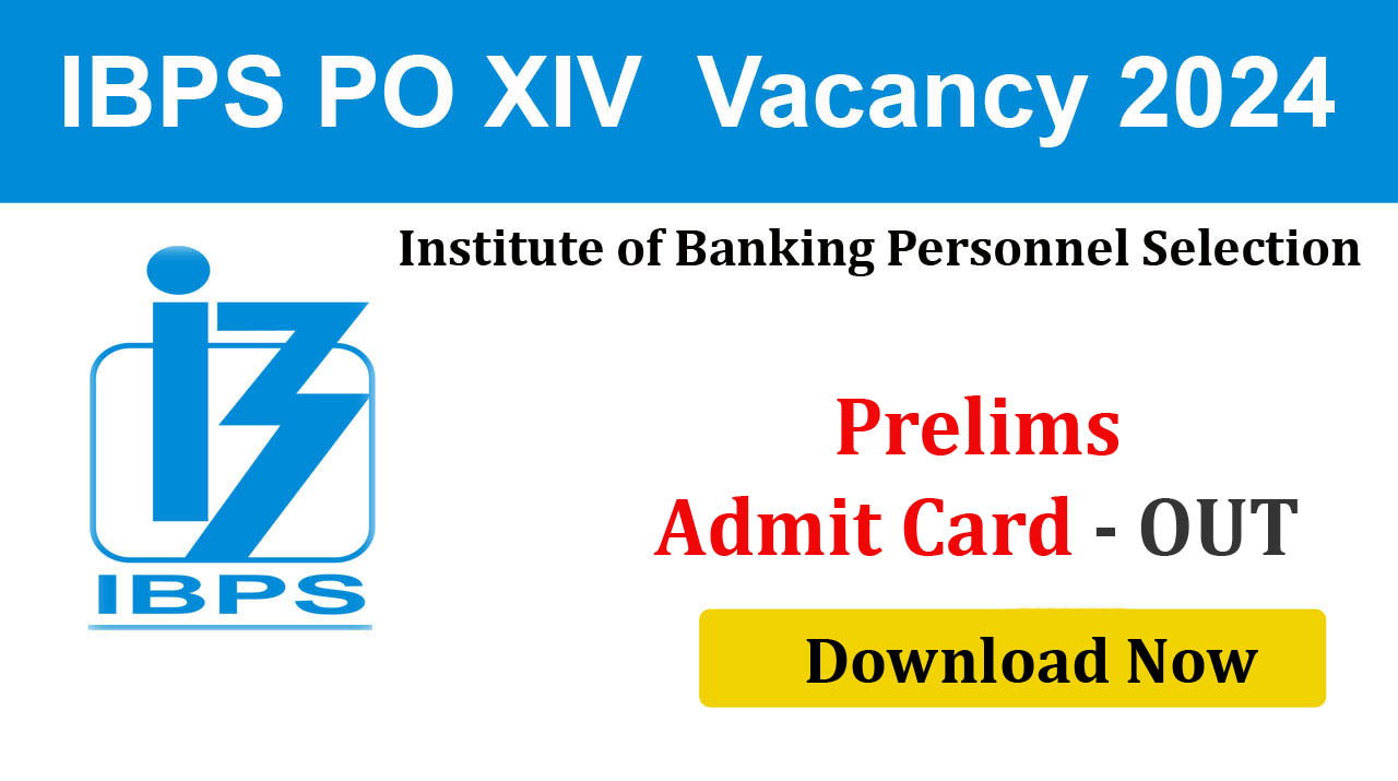 IBPS CRP PO/ MT XIV 14th 2024 Online Form Date Extended